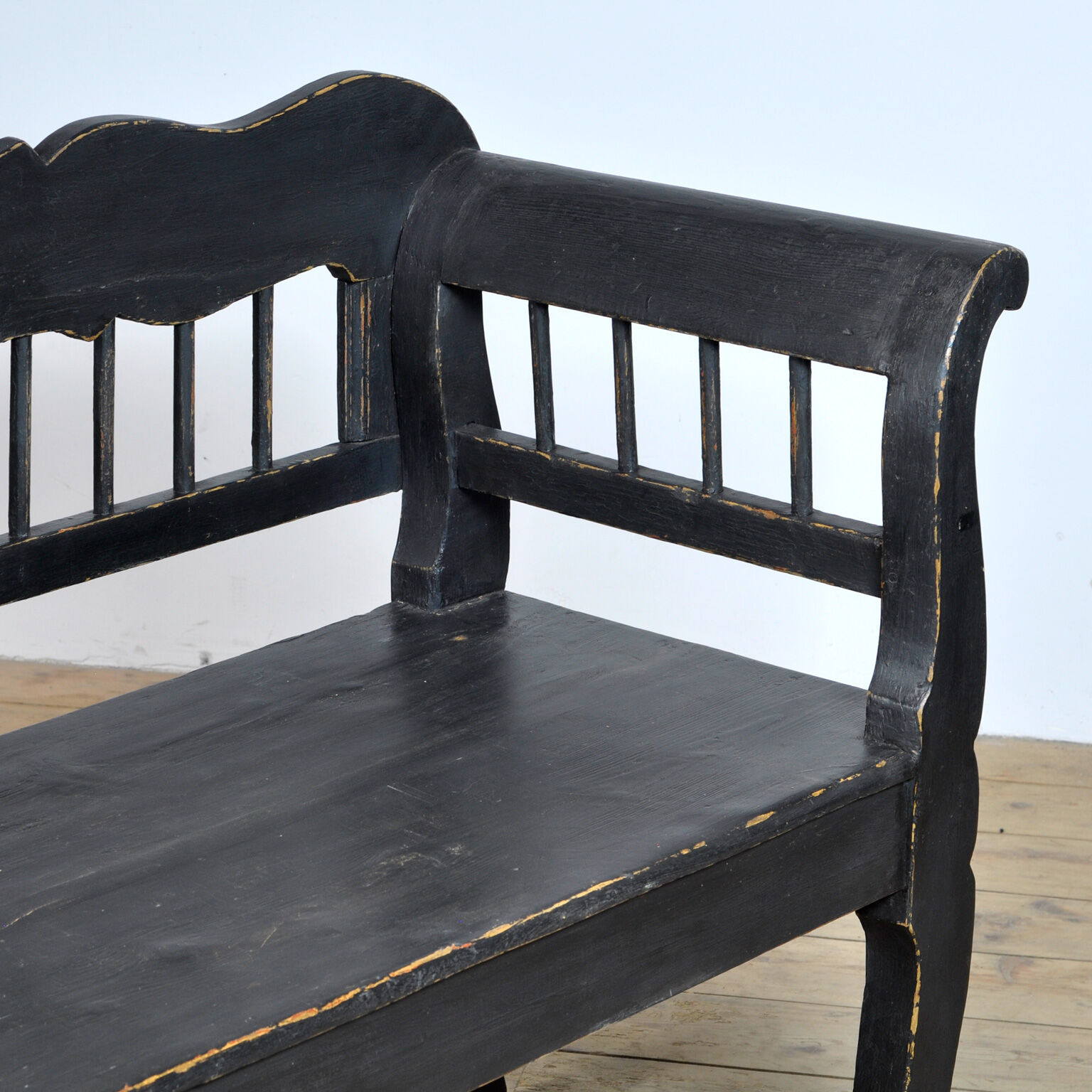 Antique Pine Bench, 1920s