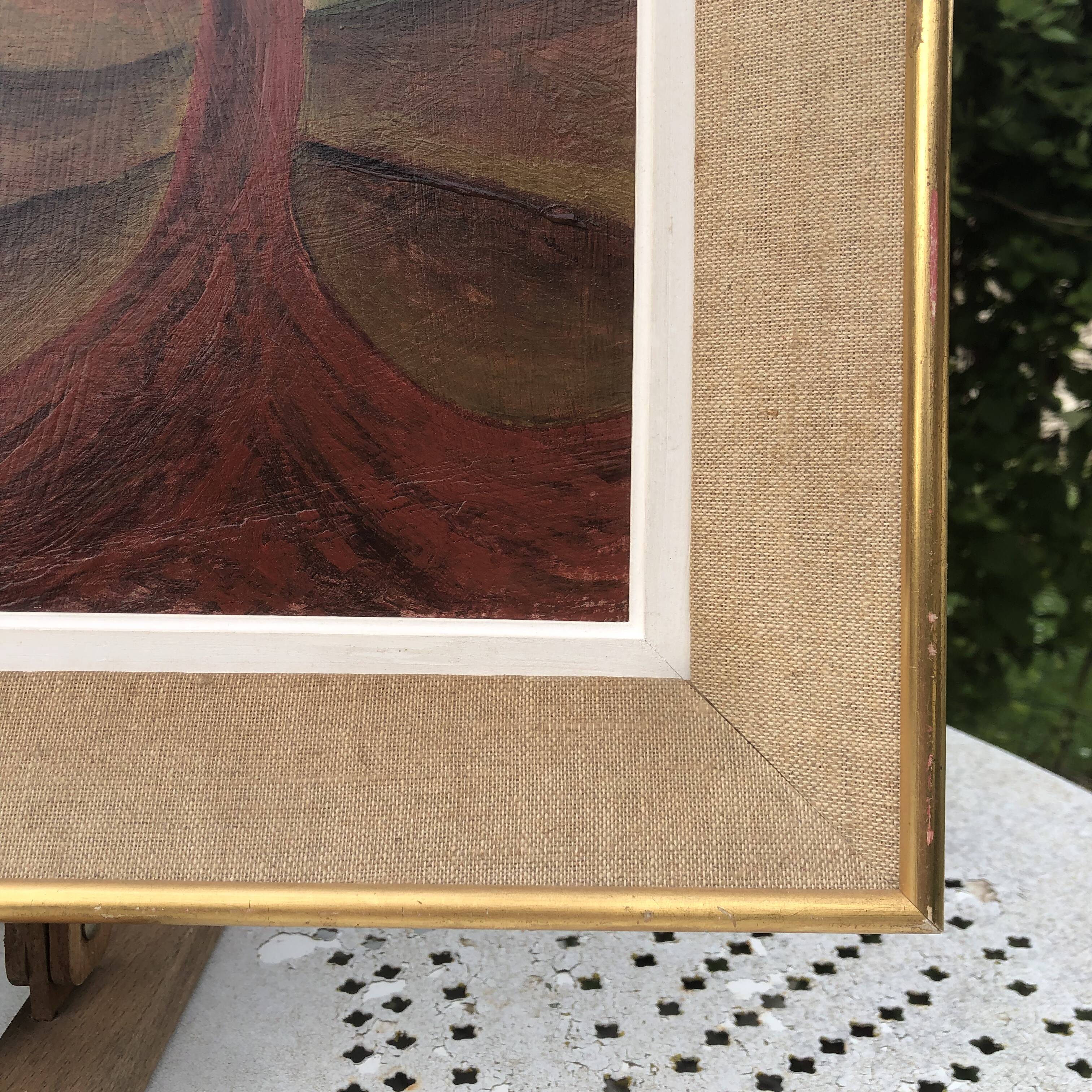 Pine tree painting