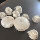 Set of antique coffee cups