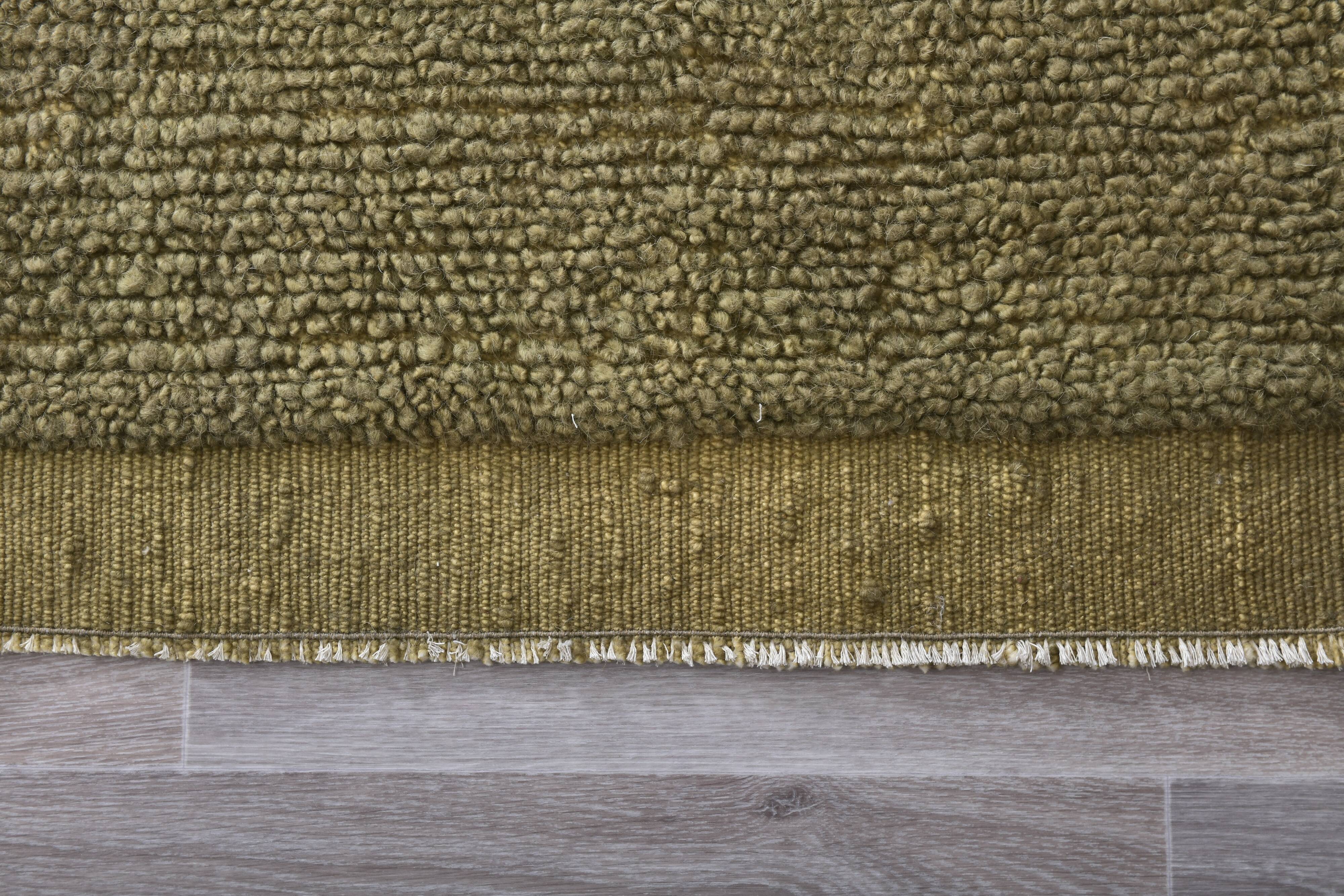 Green Berber Runner Rug 66x209Cm SK 241302