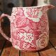 Pichet anglais fleuri