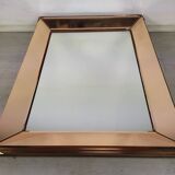 Pink art deco mirror