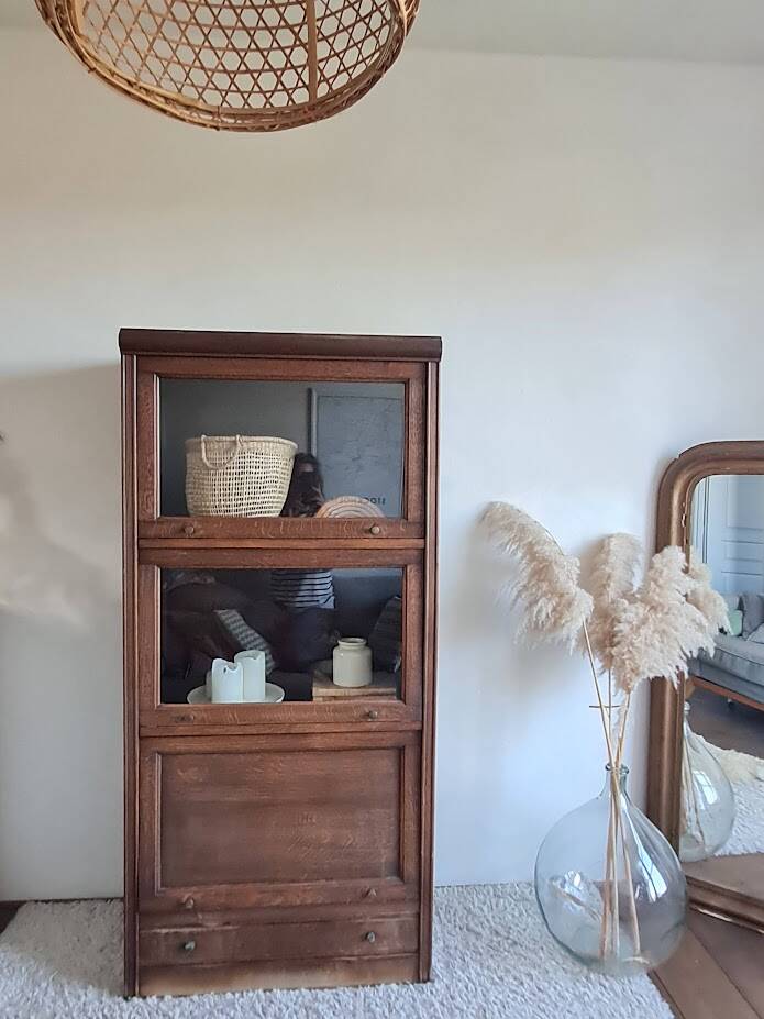 Trade furniture - Pharmacy display cabinet circa the 1960s