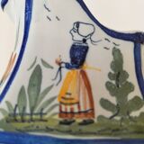 HB Quimper creamer – traditional Breton decor, hand-painted