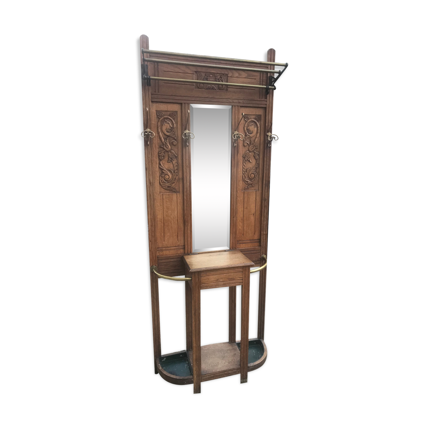 Art Deco coat holder