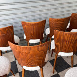 Set of 14 Baumann bistro chairs