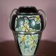 Ceramic vase with silver frame, vase signed by Argyl, Art Nouveau vase, art deco, collection