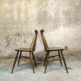 Pair of vintage Scandinavian chairs.