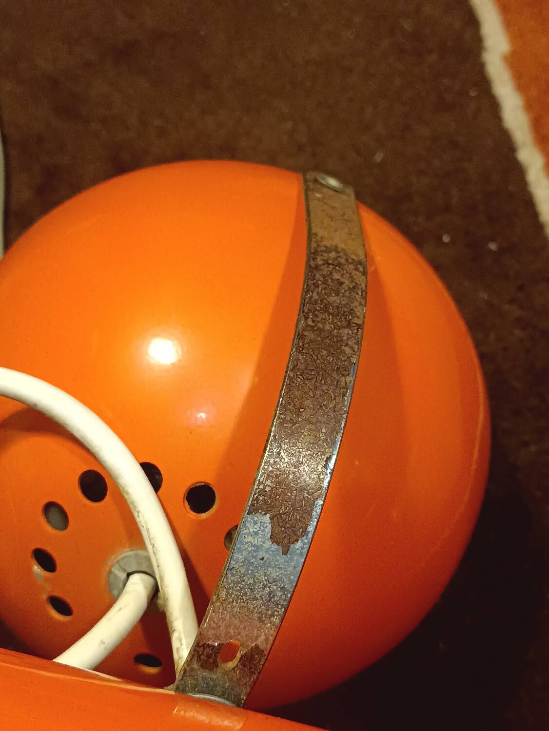 Anonymous eyeball pendant circa 1970