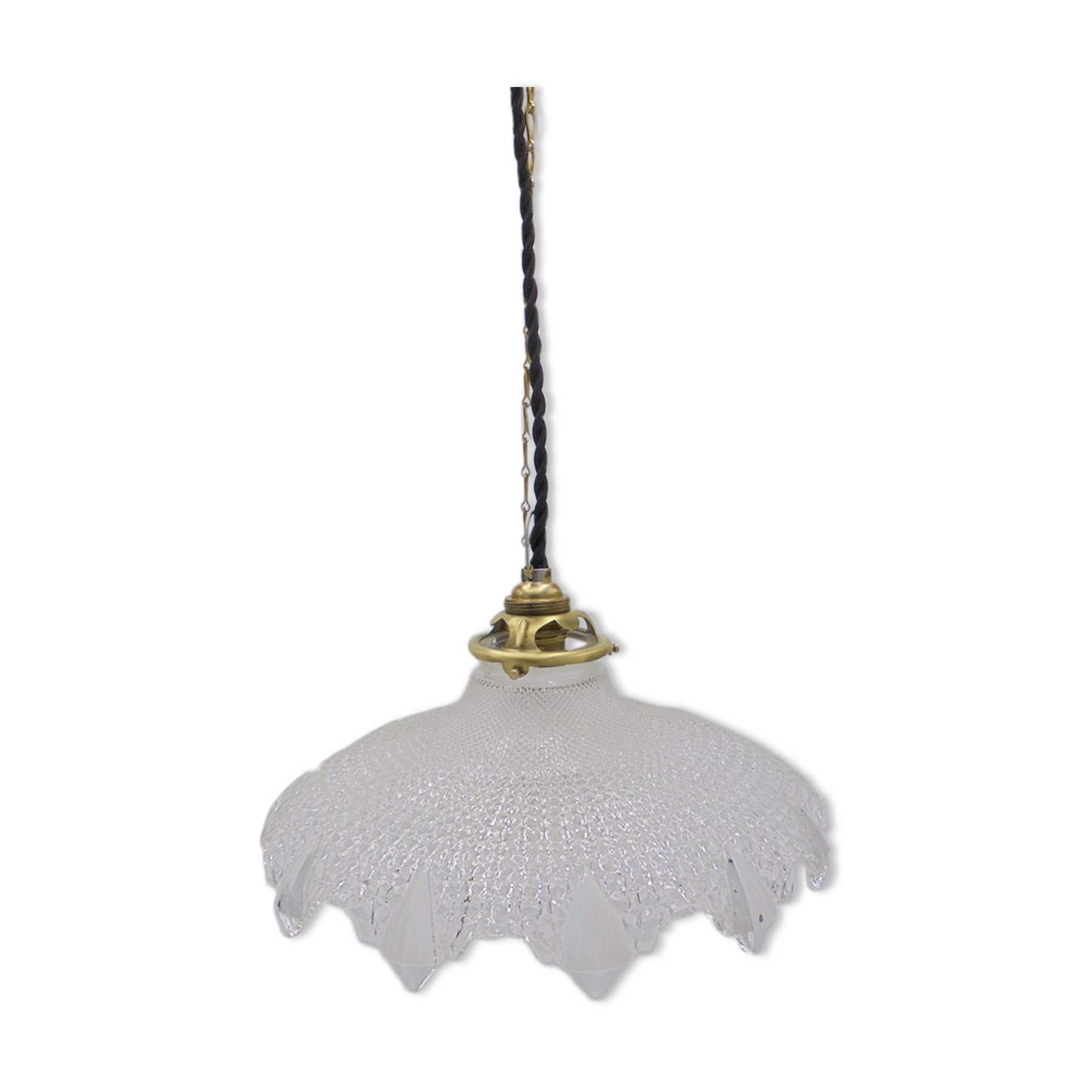 Pendant light in glass