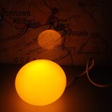Lampe boule orange phleps habitat