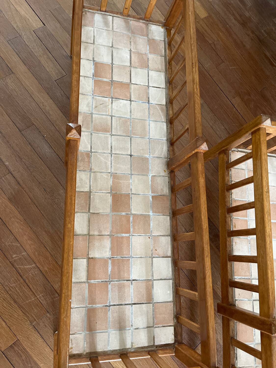 2 vintage planters from the 1960s