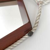 Vintage teak mirror 1960