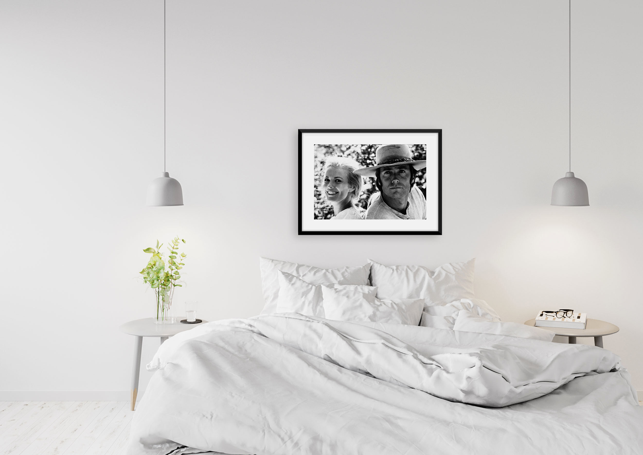 Clint Eastwood and Jean Seberg