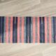 VINTAGE 80s Cotton Kilim RUG