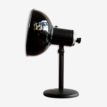 Czechoslovakian industrial adjustable table lamp, 1960s