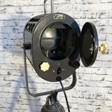 Projecteur de théâtre sur trépied vintage, années 1960