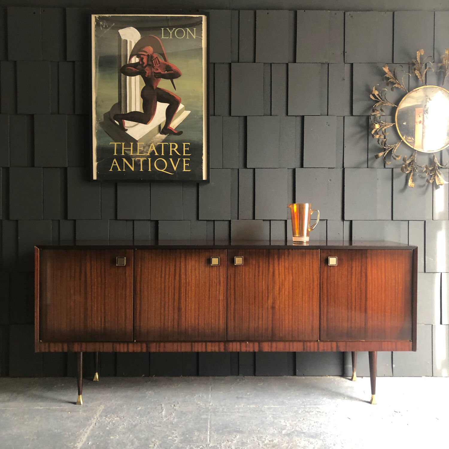 Enfilade vintage mid-century