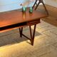 Vintage Danish teak coffee table by E.W. Bach for Toften Møbelfabrik