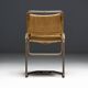 Leather & Steel Dining Chair by Raymond Rombouts, Belgium, 20th century