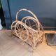 Porte-revues vintage en bambou