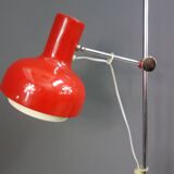 Red floorlamp by Josef Hurka 1960