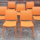Chaises de jardin empilables (Lot de 11 chaises)