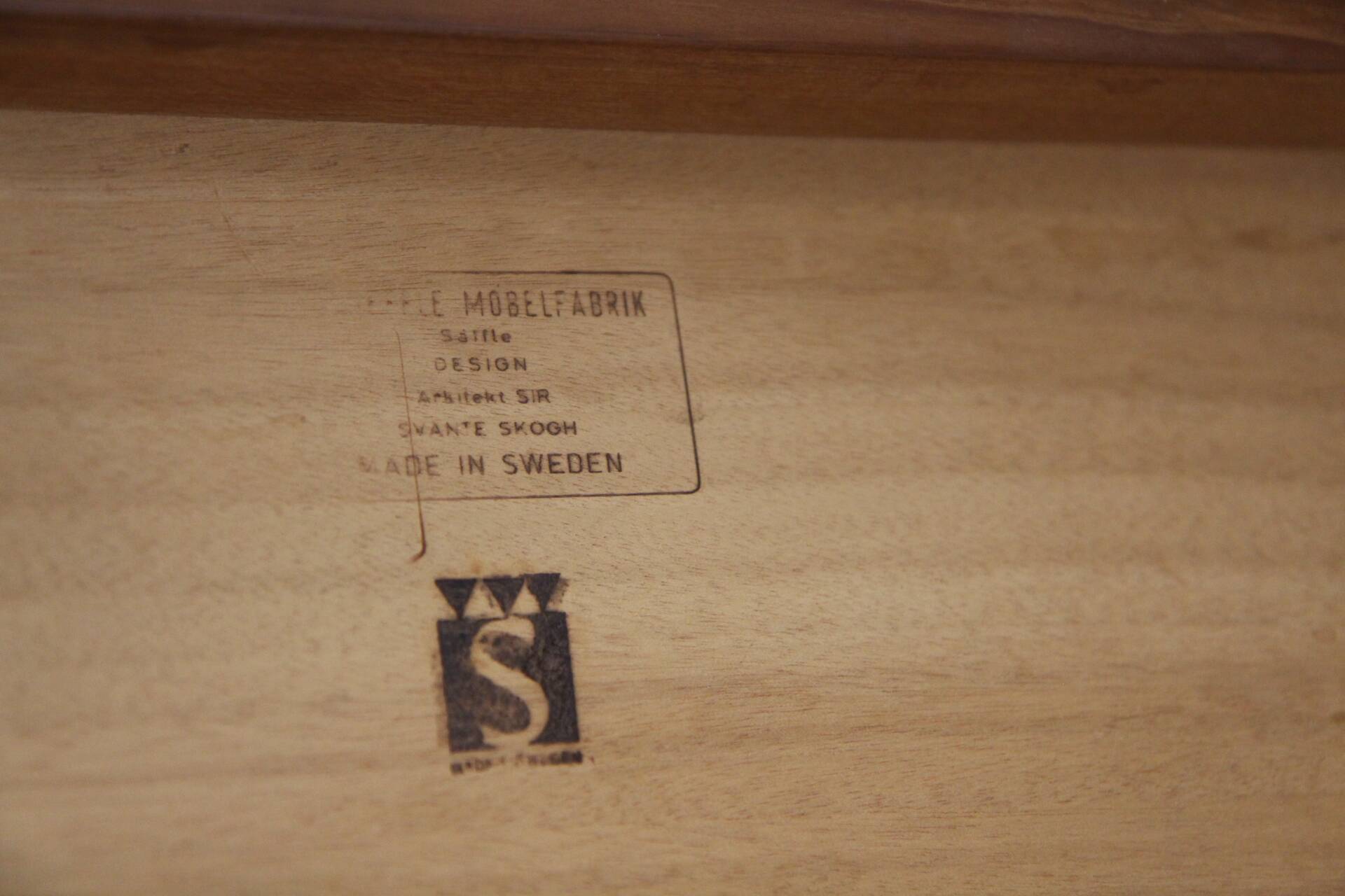 Svante Skogh teak nesting tables for Seffle Möbelfabrik, Sweden, 1960s