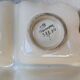 Old ceramic compartment plate HB Henriot Quimper