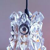 Crystal pendant lamp 70s