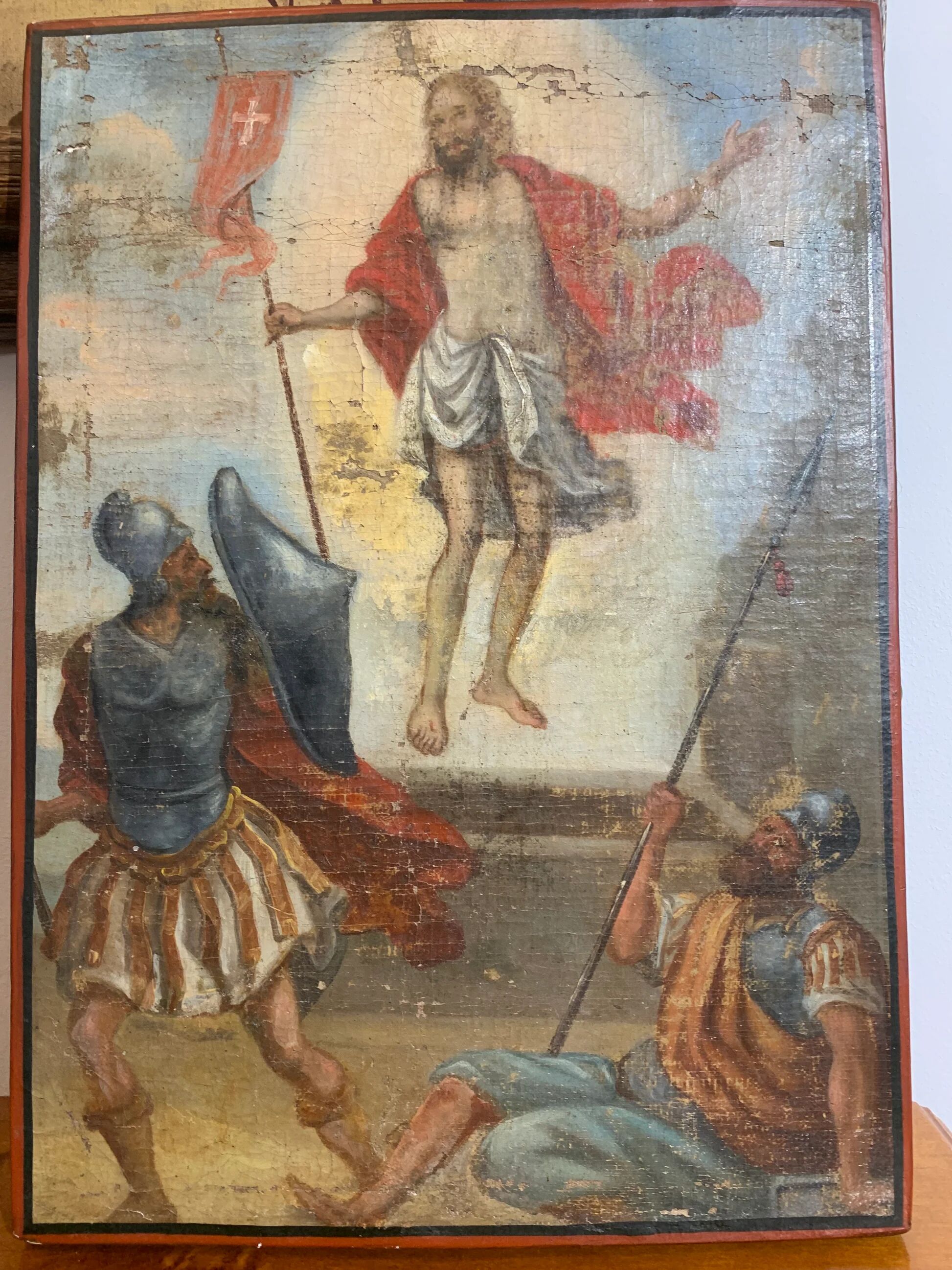 Icon "Resurrection", 18th–19th century, tempera on wood