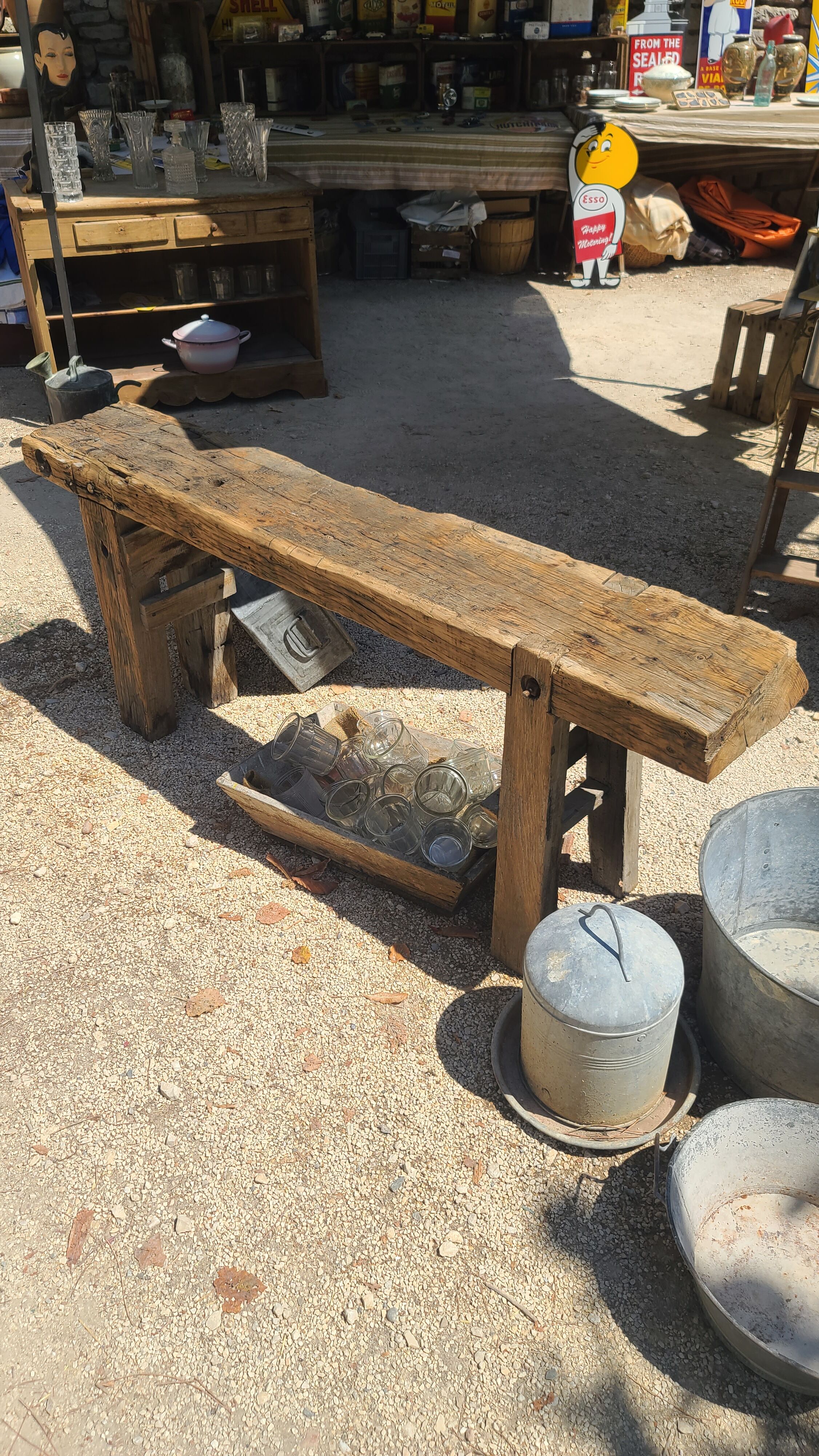 Wooden workbench