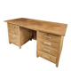 Vintage master desk with 2 drawers.