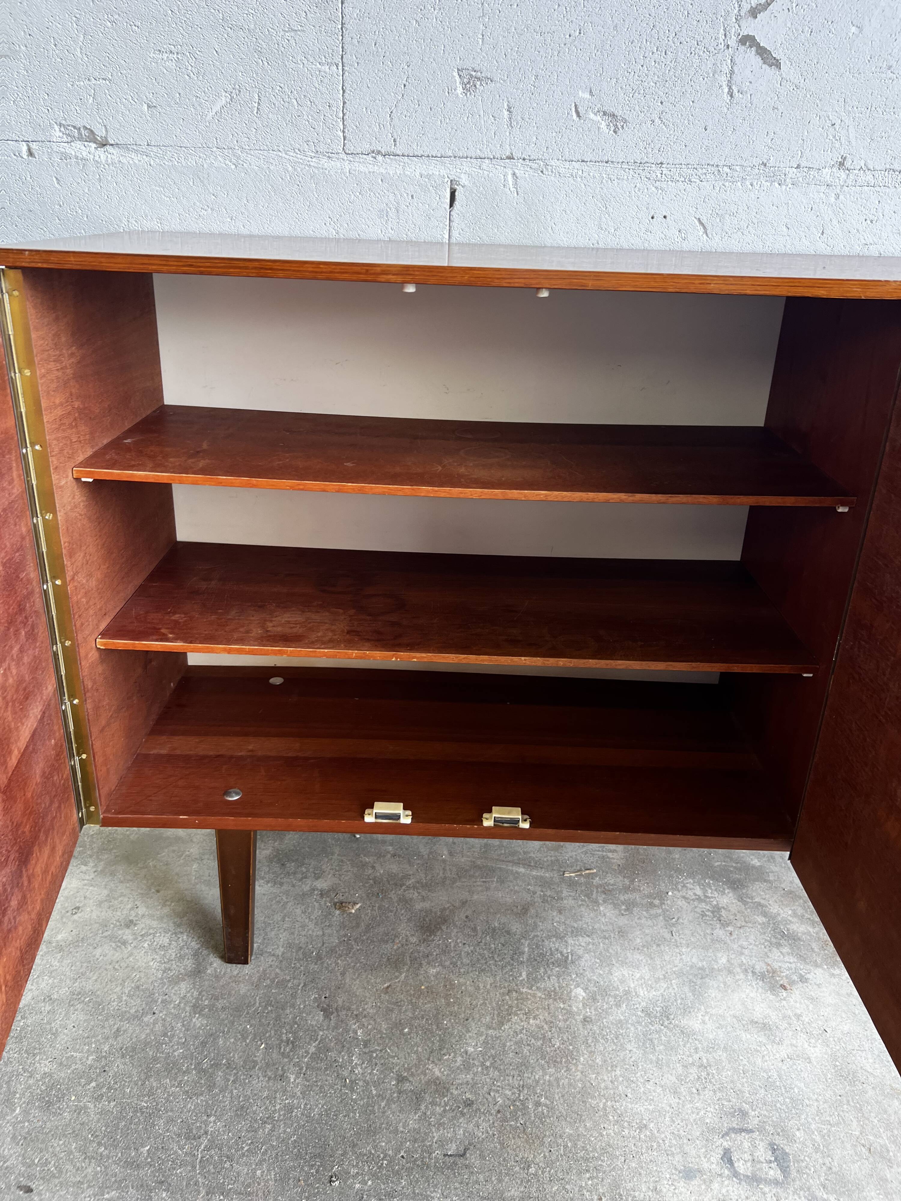 Vintage narrow cabinet/sideboard/buffet