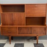 1960s teak high sideboard