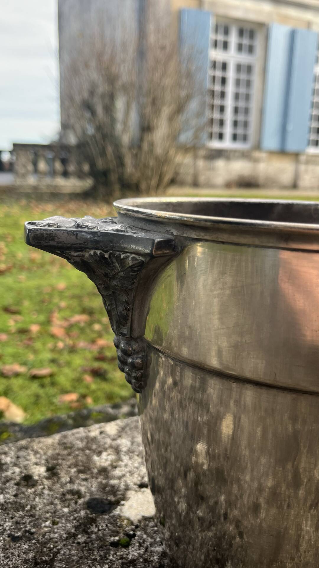 De Venoge champagne bucket, antique art deco champagne cooler