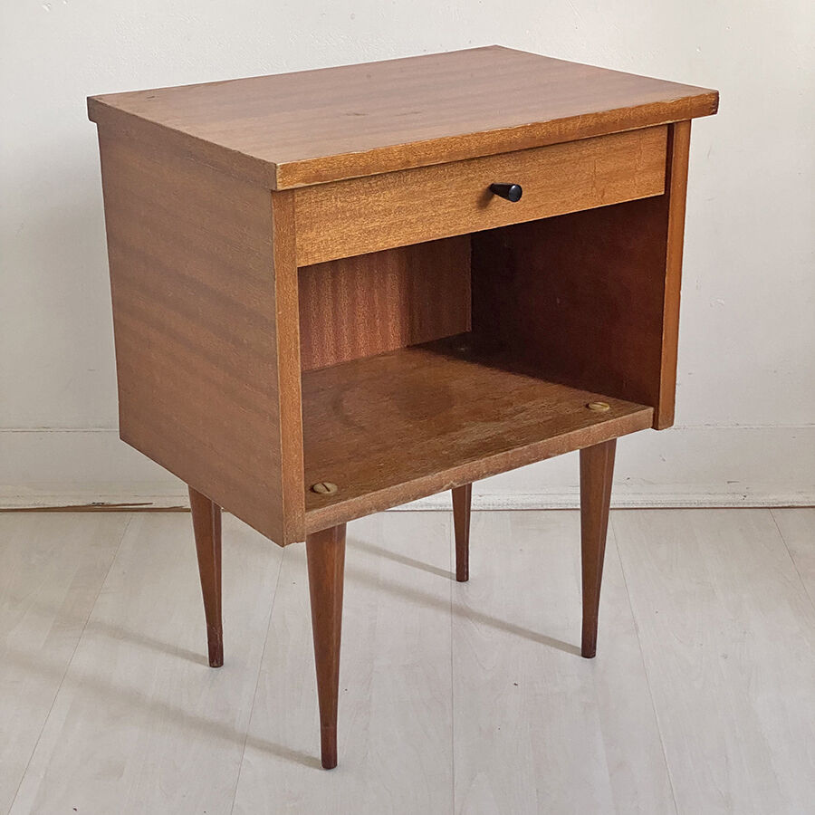 60's bedside table