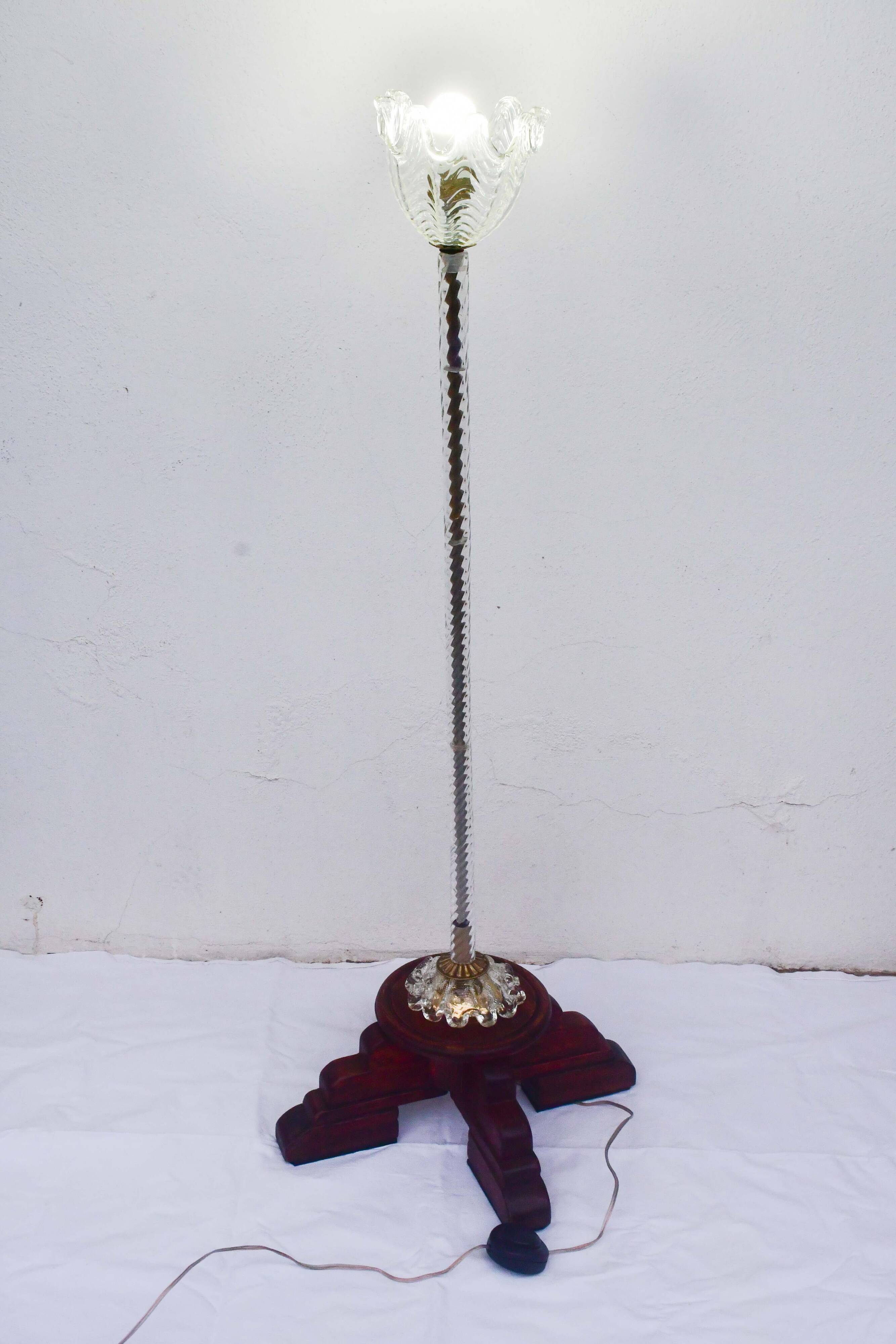Vintage Barovier e Toso floor lamp