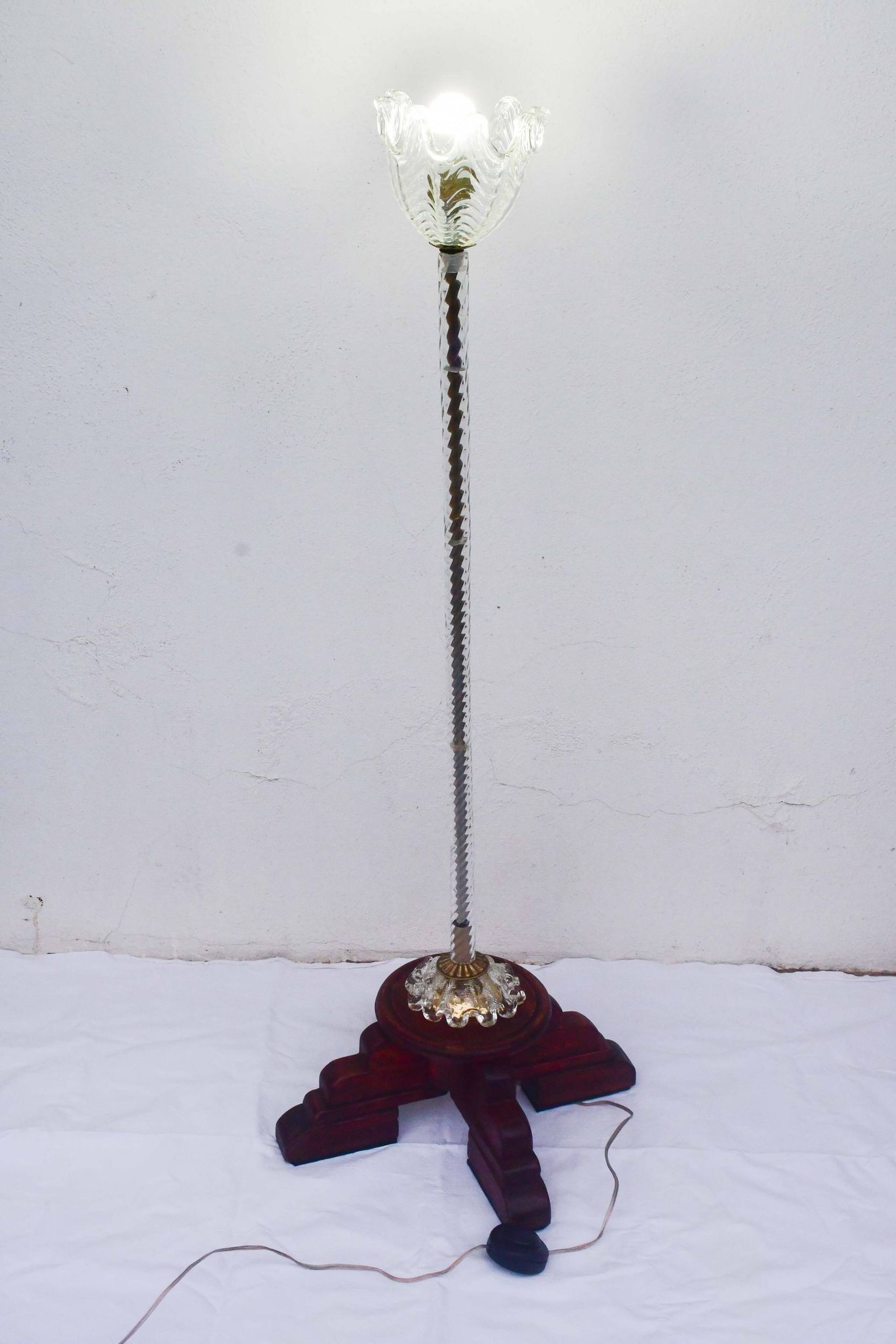 Lampadaire vintage Barovier e Toso