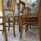 8 chaises de bistrot Luterma