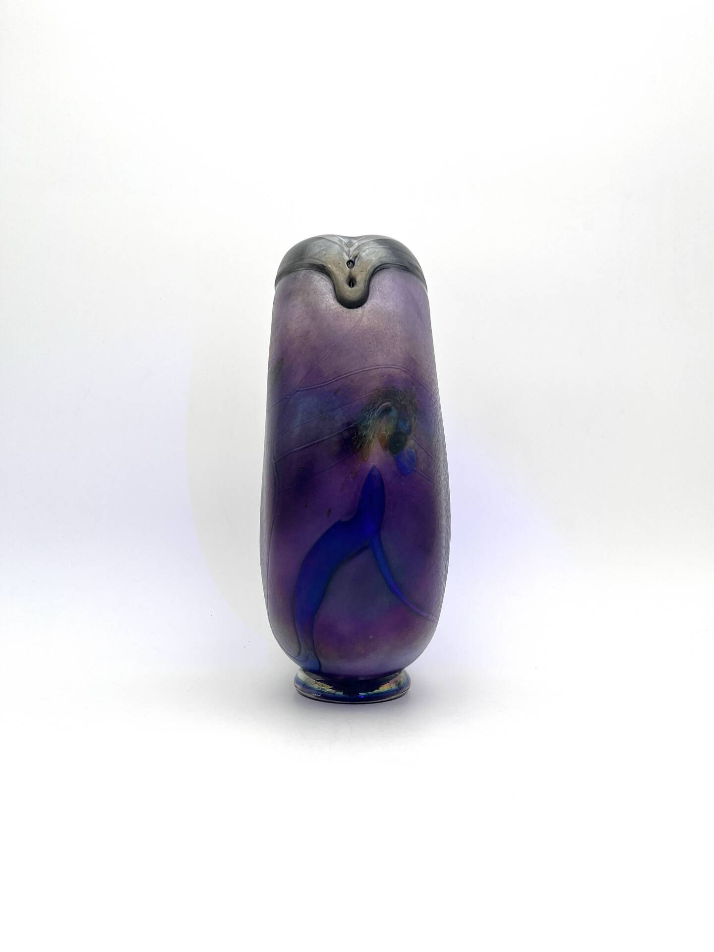 Vase Studio Glass Robert Pierini Signed 1990 Art Glass 4.2kg XXL