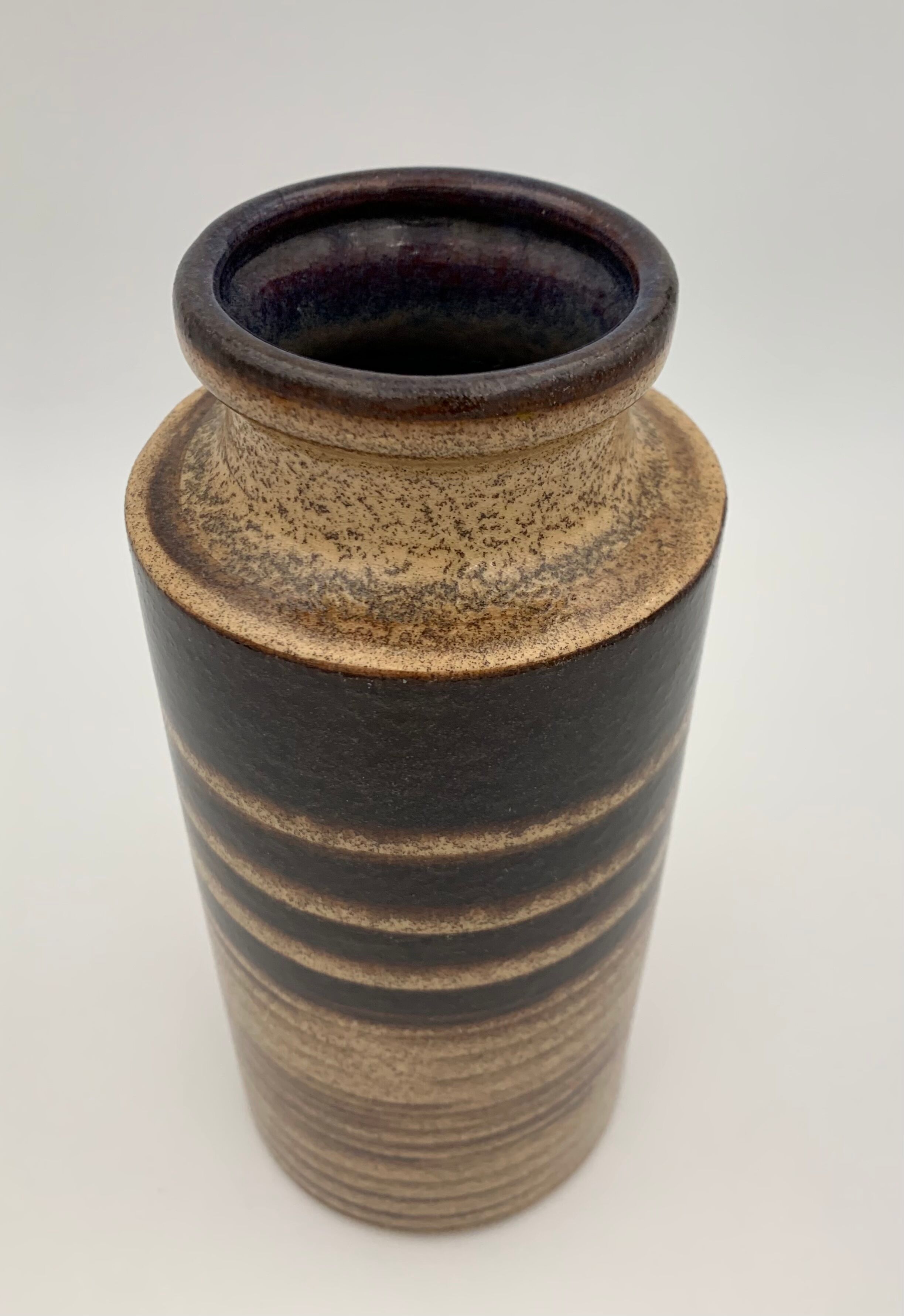 Vintage ceramic vase Scheurich West Germany - 1960s