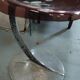 Fauteuil enfant space age chrome et plexiglass