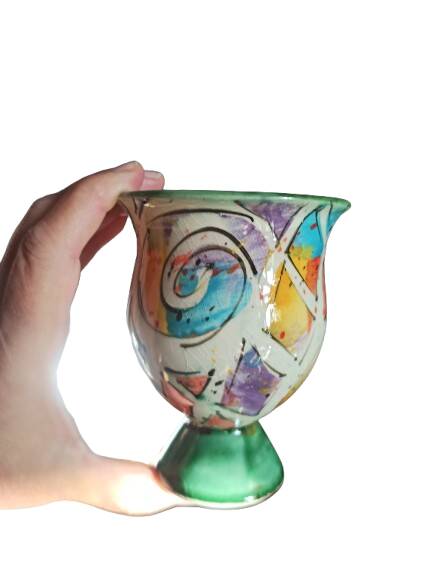 Handmade ceramic mug
