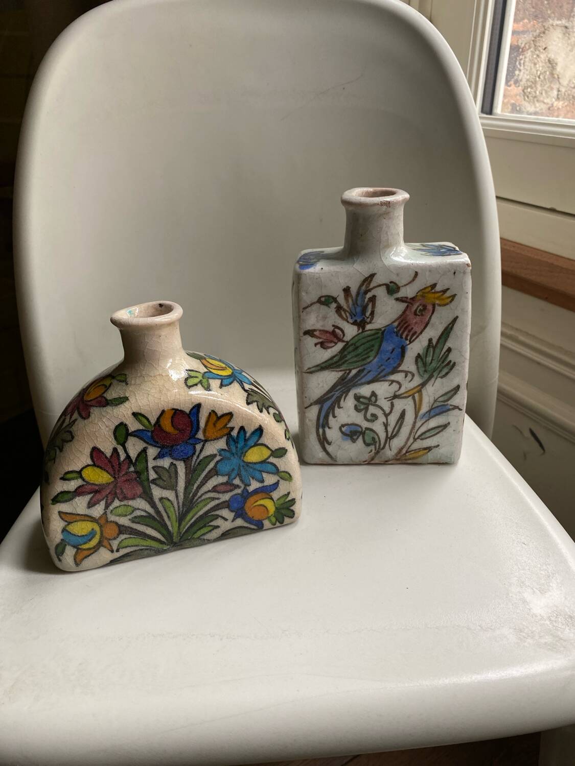 Pair of 19th century Persian vases