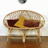 Rattan seat