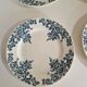 Set of 4 Louis XV Dessert Plates HB & Cie
