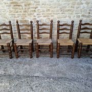 Chaises style Charles Dudouyt