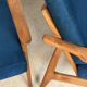 a pair of Scandinavian armchairs in teak from the 1960s