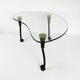 Postmodern, kidney coffee table, Germany, 1980s.